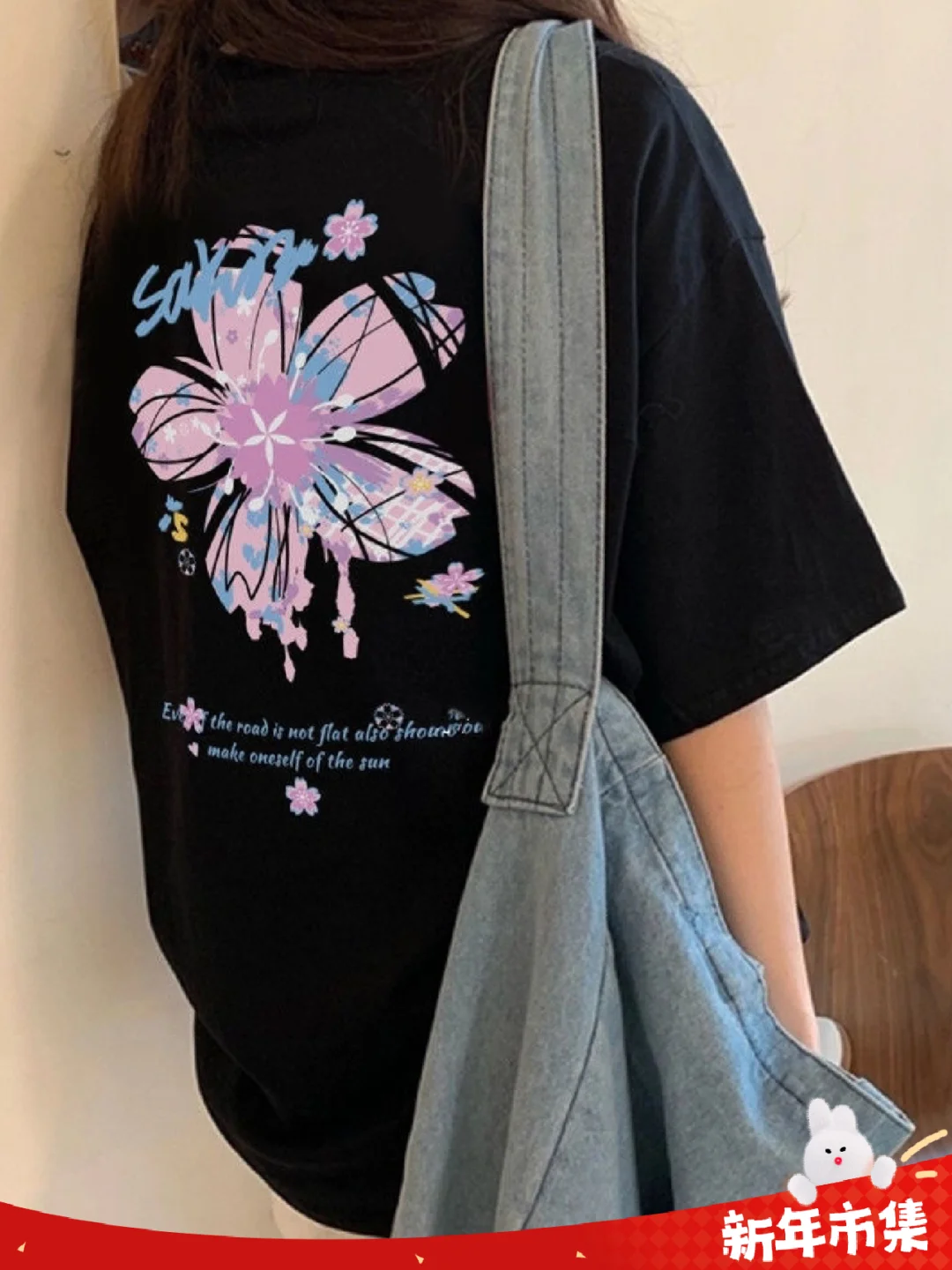 时尚短袖女款_女士短袖花纹_时尚女装花短袖